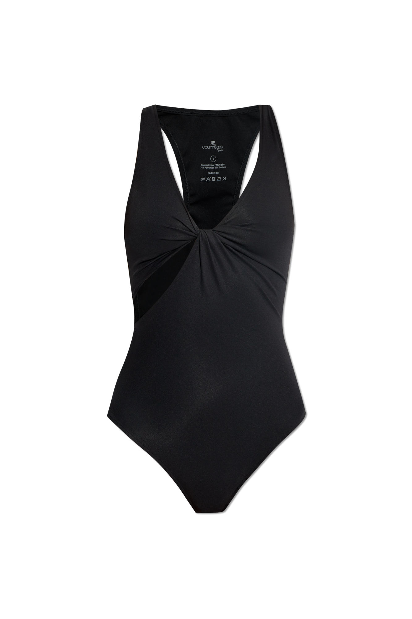 ワンピース水着 COURREGES Woman Swimsuit Black 225JMB047PA0127 9999 Courrèges One-piece swimsuit | Women's Clothing | Vitkac